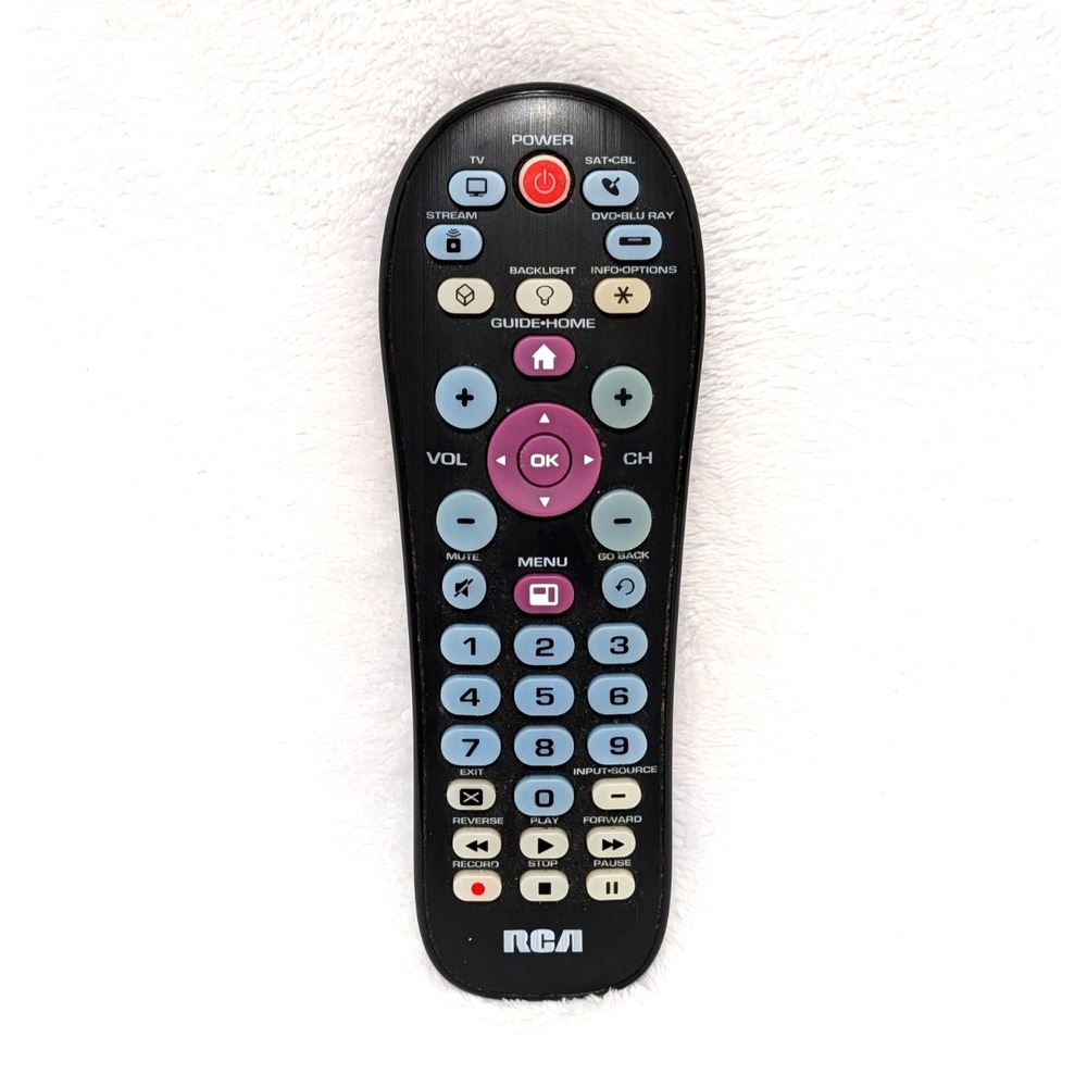 RCA RCR414BHE 4-Device Universal Remote / Streaming Player Compatible - Picture 3 of 11